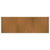 vidaXL Matto suorakaide ruskea 100x300 cm bambu