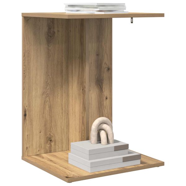 vidaXL Sivup&ouml;yt&auml; Artisan tammi 45 x 40 x 62,5 cm Tekninen puu