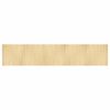 vidaXL Matto suorakaide vaalea luonnollinen 100x500 cm bambu