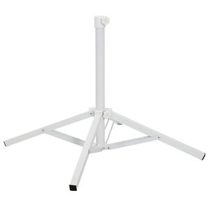 vidaXL Aurinkovarjon Jalusta valkoinen Ter&auml;s varten 25-32 mm Pole