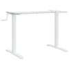 vidaXL Seisontap&ouml;yd&auml;n runko valkoinen (94-135)x60x(70-114) cm ter&auml;s