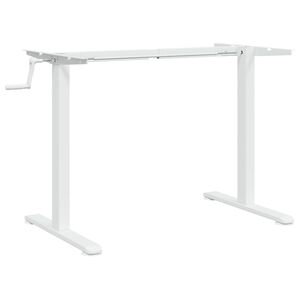 vidaXL Seisontap&ouml;yd&auml;n runko valkoinen (94-135)x60x(70-114) cm ter&auml;s