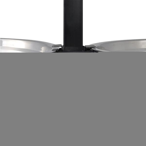 S&auml;&auml;dett&auml;v&auml; Koirien Sy&ouml;tt&ouml;teline & 2 x 2,6L Ruostumattomat Ter&auml;skulhot