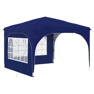 vidaXL Pop-up Juhlateltta 290 x 290 x 245 cm Sininen