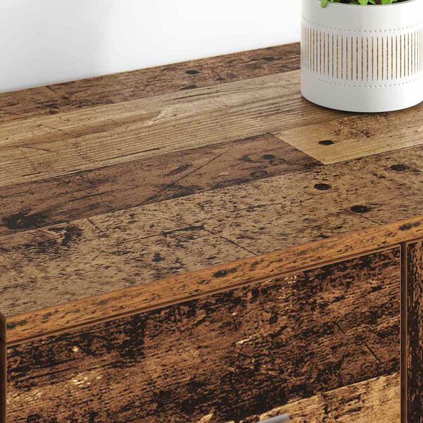 vidaXL Sivup&ouml;yd&auml;t Corona 2 pcs Vanha Puu 59 x 39 x 80 cm Tekninen puu