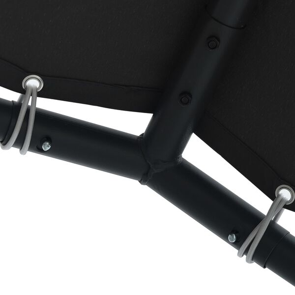 vidaXL Paviljonki/juhlateltta 3x3 m ter&auml;s antrasiitti