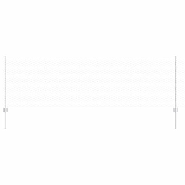 vidaXL Aita ja Tuki Hopea 0,8 x 50 m Ter&auml;s