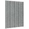 vidaXL Kattopaneeli 36 kpl Hopea 60 x 45 cm Galvanoitu ter&auml;s