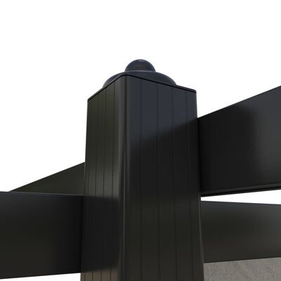 vidaXL Puutarhan huvimaja sisäänvedettävällä katolla 3x3 m kerma