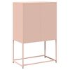 vidaXL Highboard Pinkki 68x39x107 cm Teräs