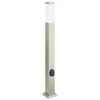 vidaXL Pollarivalaisin pistorasialla 80 cm ruostumaton ter&auml;s IP44