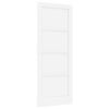 vidaXL Sis&auml;ovi 83 x 211 cm vaneri valkoinen