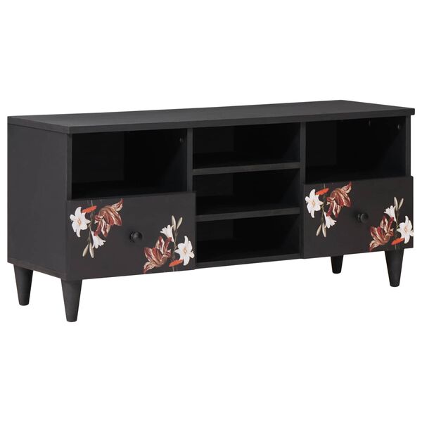 vidaXL Säilytyskaapit Monivärinen 100 x 33,5 x 46 cm Kiinteä mango puu