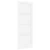 vidaXL Sis&auml;ovi 78 x 211 cm vaneri valkoinen