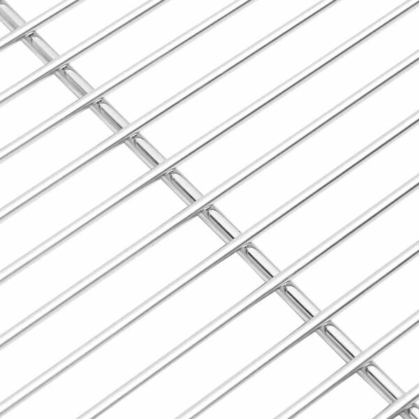 vidaXL Grilliritil&auml; Hopea 40 x 35 cm Ruostumaton ter&auml;s