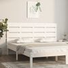 vidaXL S&auml;ngynp&auml;&auml;ty valkoinen 160x3x80 cm t&auml;ysi m&auml;nty