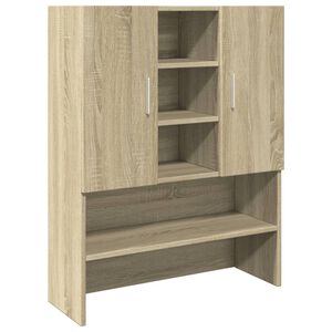 vidaXL Pesukonekaappi Sonoma-tammi 70,5x24x90 cm