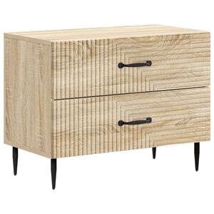 vidaXL Y&ouml;p&ouml;yt&auml;kaappi Sonoma-tammi 62 x 34,5 x 47,5 cm Tekninen puu