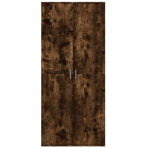 vidaXL Kaappi savutammi 80x35x180 cm tekninen puu