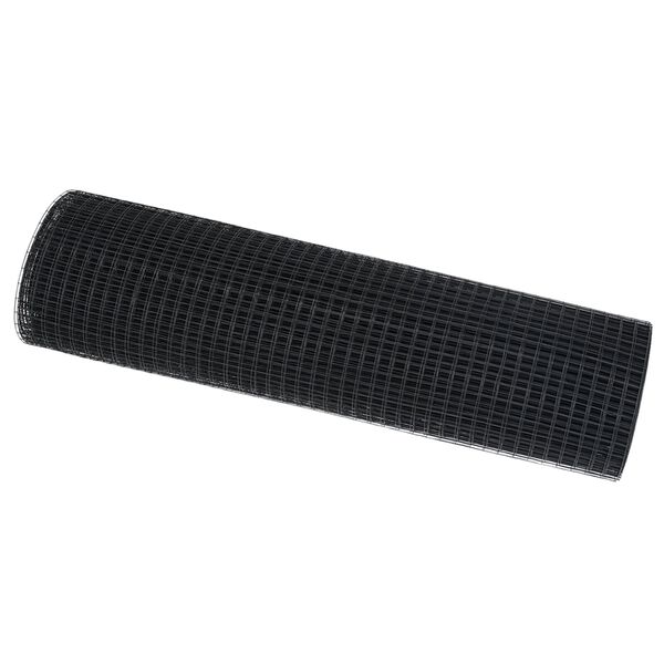 vidaXL Hitsattu lankaa Harmaa 0.4 x 100 m Teräs