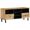 vidaXL TV-taso 100x33x46 cm t&auml;ysi mangopuu