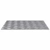 vidaXL Portaan askelma 4 kpl 60 x 50 cm Hopea Alumiini Suorakaide