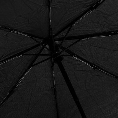 vidaXL Automaattisesti taittuva sateenvarjo musta 95 cm