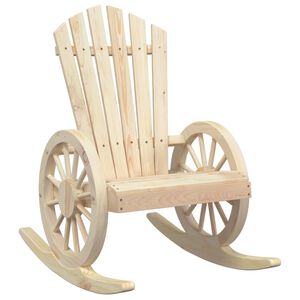 vidaXL Adirondack puutarhan keinutuoli t&auml;ysi kuusi