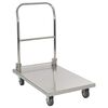vidaXL Kuljetusk&auml;rry hopea 82x53x86 cm ruostumaton ter&auml;s