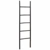 vidaXL Peitto tikkaat Musta 50 x 190 cm Bambu