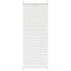vidaXL Plisse Kaihdin 50x150cm Valkoinen Laskosverhot