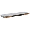 vidaXL Kelluvat sein&auml;hyllyt 4 kpl betoninharmaa 80x23,5x3,8 cm MDF