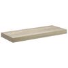 vidaXL Kelluvat sein&auml;hyllyt 4 kpl tammi 60x23,5x3,8 cm MDF