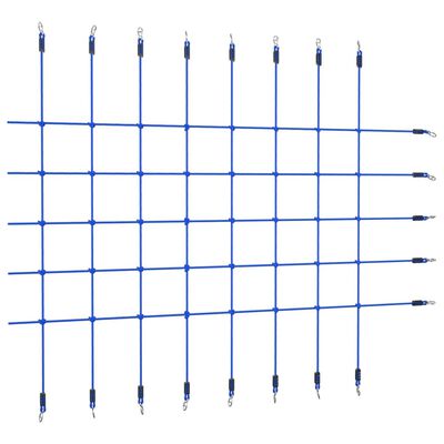 vidaXL Kiipeilyverkko 200x150 cm sininen