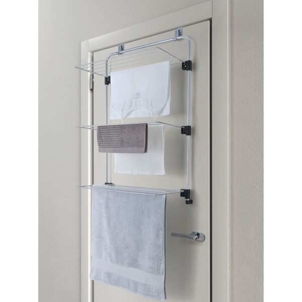 Metaltex Kuivausteline Gale 11 m hopea