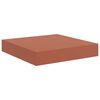 vidaXL Sein&auml;hylly 2 pcs Punainen 23 x 23,5 x 4 cm Tekninen puu