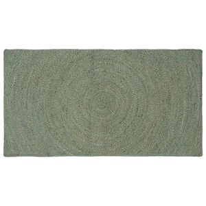 vidaXL Alue matot Oliivinvihre&auml; 60 x 110 cm Juutti