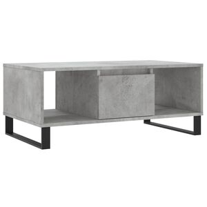vidaXL Sohvap&ouml;yt&auml; betoninharmaa 90x50x36,5 cm tekninen puu