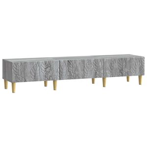 vidaXL TV-kaappi 147 x 34,5 x 30 cm Harmaa Sonoma Tekninen puu