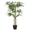 vidaXL Tekokasvi bambupuu 380 lehte&auml; 80 cm vihre&auml;