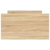 vidaXL S&auml;ngynrunko laatikoilla Sonoma-tammi 90x190 cm