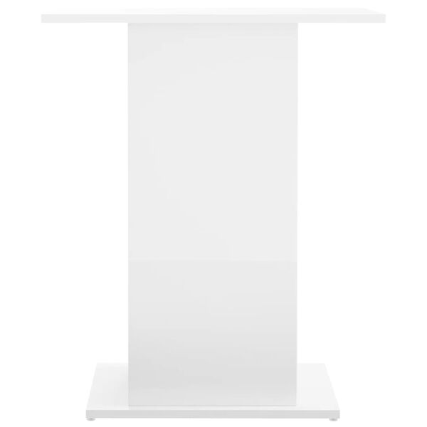 vidaXL Akvaarioteline korkeakiilto valk. 60,5x36x72,5 cm tekninen puu