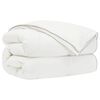 vidaXL Peitto FULDA 135 x 220 cm 4 vuodenaikaa 310 GSM valkoinen