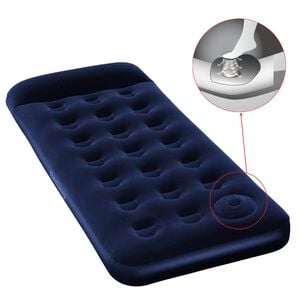 Bestway Ilmapatja nukkapinta ja sis&auml;&auml;nrakennettu pumppu 185x76x28 cm