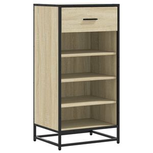 vidaXL Kenk&auml;teline sonoma-tammi 48x38x97,5 cm tekninen puu
