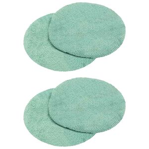 vidaXL Lattiankiillotuskoneen huput 4 kpl &Oslash; 14 cm Vaalean vihre&auml;