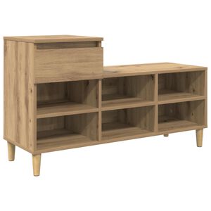 vidaXL Kenk&auml;kaappi 102 x 36 x 60 cm Tekninen puu Artisaanitammi