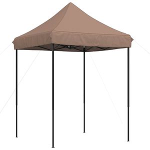 vidaXL Juhlateltta 200 x 200 x 306 cm Ruskea Oxford-kangas