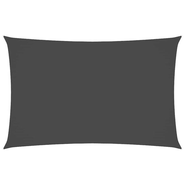 vidaXL Aurinkopurje Oxford-kangas suorakaide 2x5 m antrasiitti
