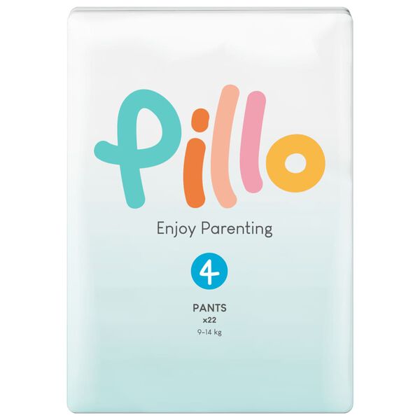 Pillo Housuvaipat 132 kpl koko 4 (9-14 kg)